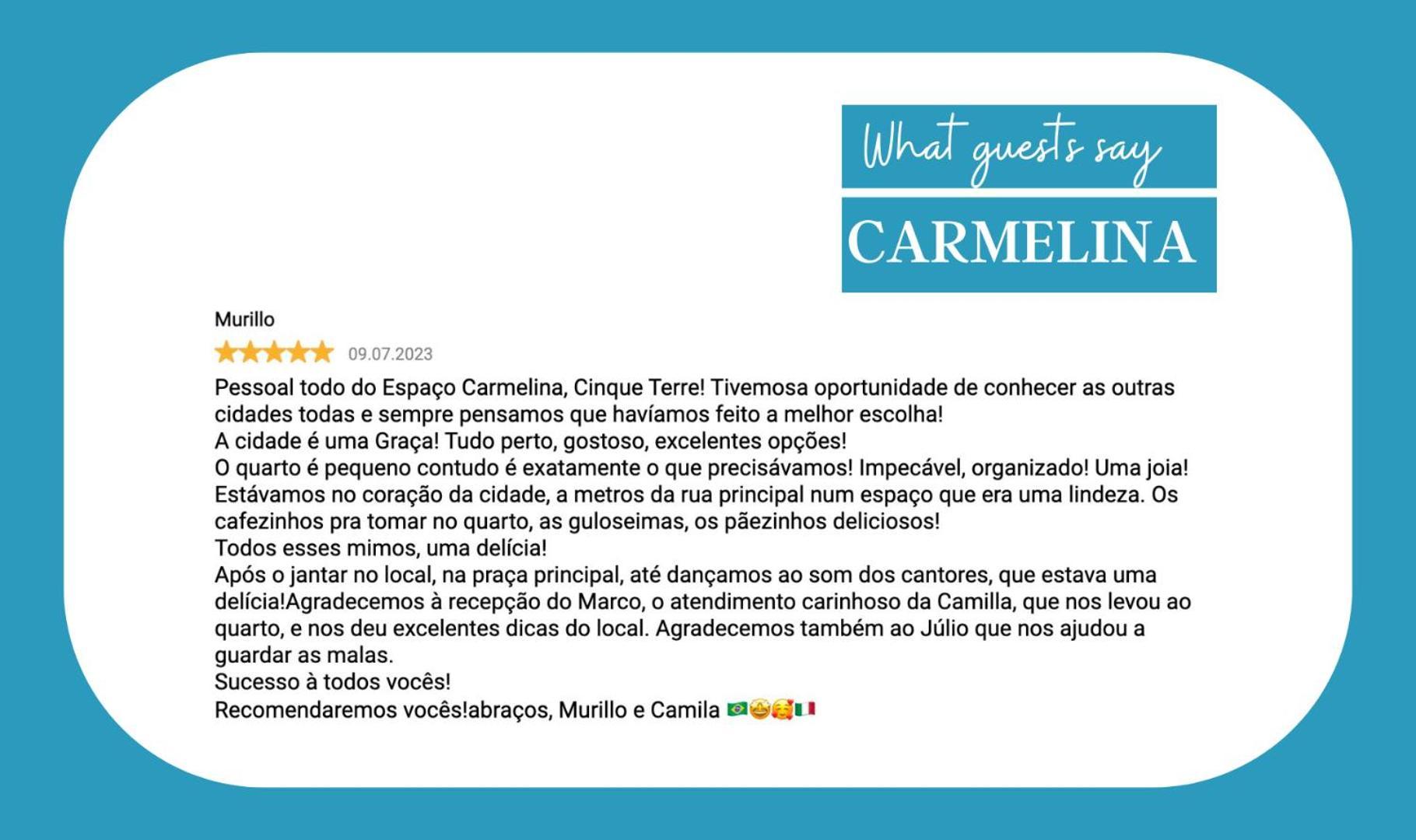 Carmelina Room ヴェルナッツァ エクステリア 写真
